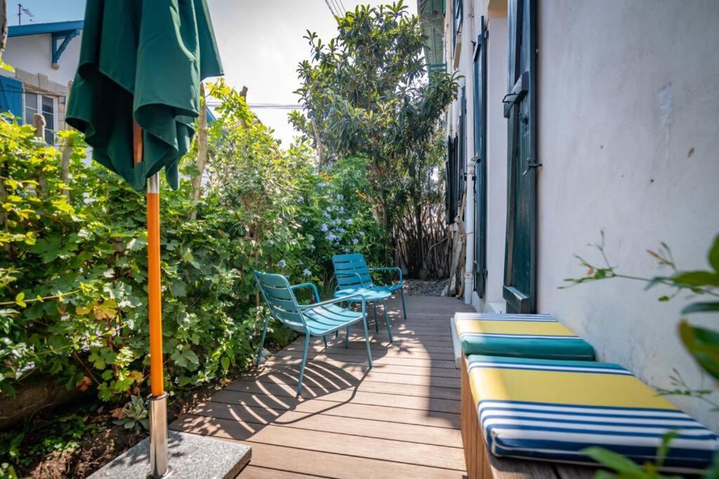 Cote Des Basques, Terrasse, Confort Et Qualite Биариц Екстериор снимка